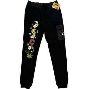 Cheech & Chong Sweatpants sz: LARGE  NEW WITH TAGS